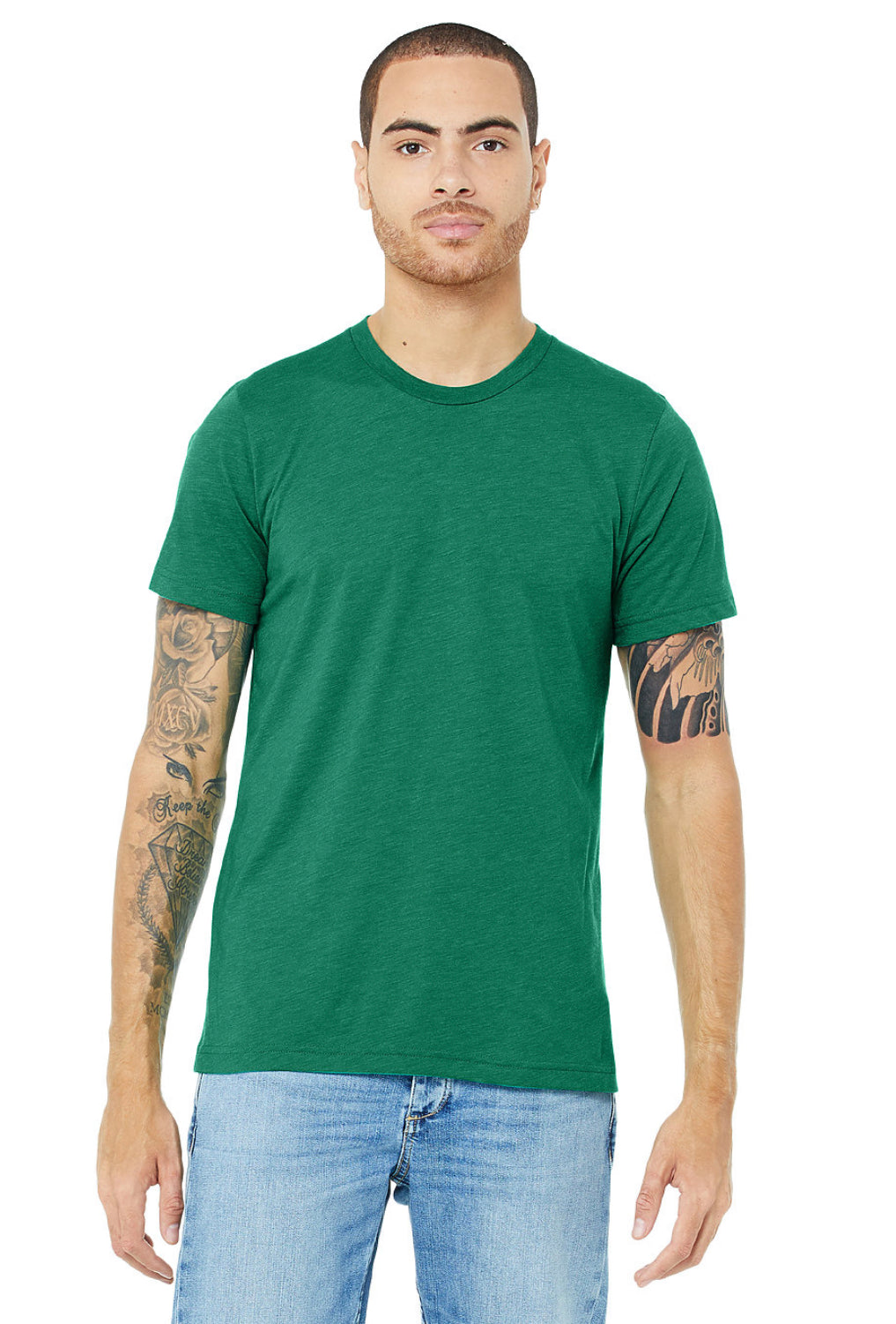 Green – Pacific Tee, Bella+Canvas - fly-chic21