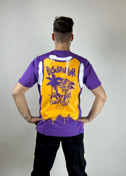 T-shirt Basket, Purple - Disclaimer