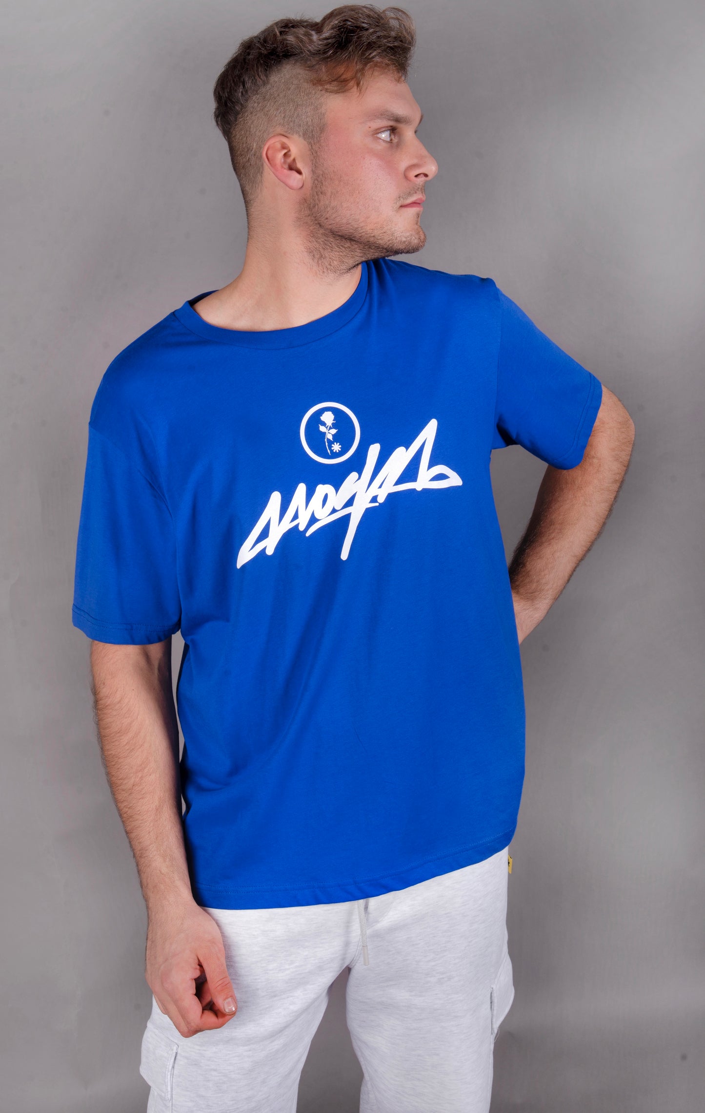 T-shirt Elettric Blue - Morph Studio